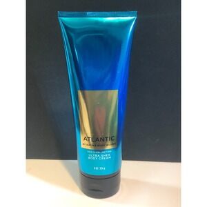 Bath & Body Works "ATLANTIC" Men's Collection ~ Ultra Shea Body Cream 8 oz